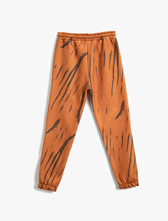 Jogger Eşofman Altı Beli Bağlamalı Cepli