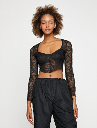 Danteli Korse Büstiyer Uzun Kollu