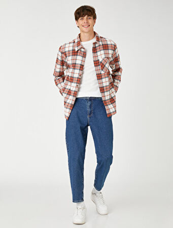 Loose Fit Kot Bol Pantolon - Steve Jean