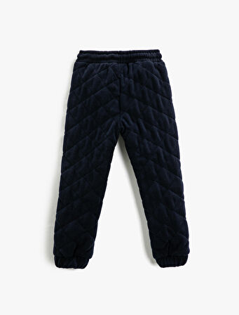 Polar Jogger Eşofman Altı Kapitone Cepli Beli Bağlamalı