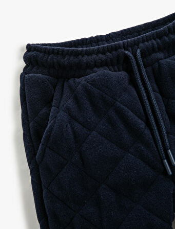 Polar Jogger Eşofman Altı Kapitone Cepli Beli Bağlamalı