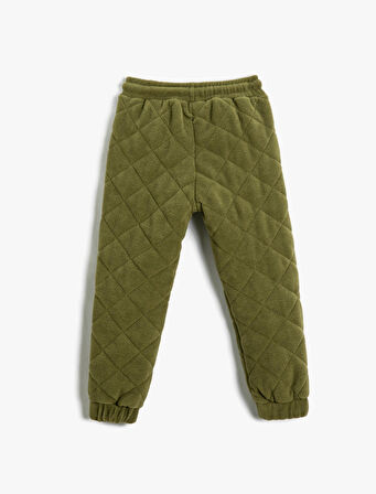 Polar Jogger Eşofman Altı Kapitone Cepli Beli Bağlamalı