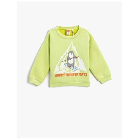 Koton Kids Happy Winter Days Sweatshirt KOTON-3WMB10373TK1663