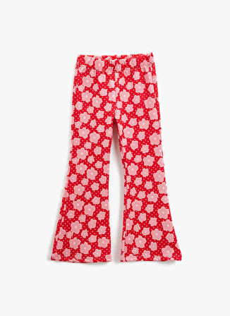 Koton Kırmızı Kız Çocuk Pantolon