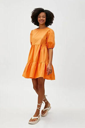 3SAL80047IW Koton Kadın Elbise TAŞ