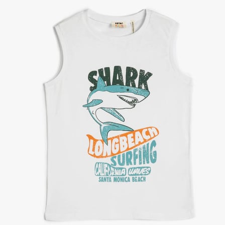 Koton Kids Shark T-Shirt KOTON-3SKB30013TK219