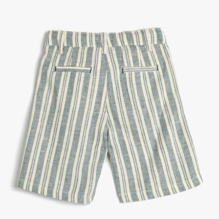 Koton Kids Çizgili Şort KOTON-3SKB40080TW1031