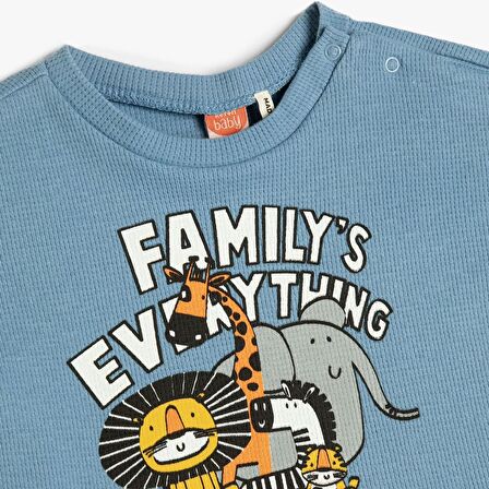 Koton Kids Family Every Things Tshirt KOTON-3SMB10153TK1031