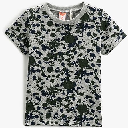 Koton Kids Desenli Tshirt KOTON-3SMB10165TK793