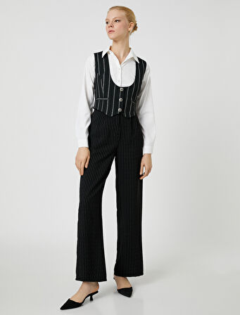 Düğmeli Cepken Yelek