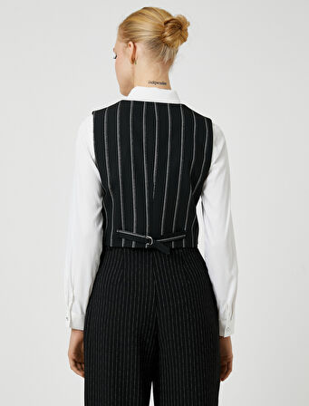 Düğmeli Cepken Yelek