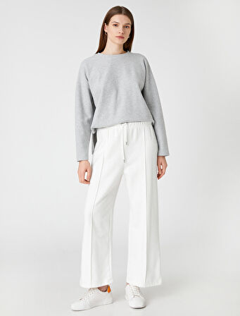 Relax Fit Sweatshirt Uzun Kollu