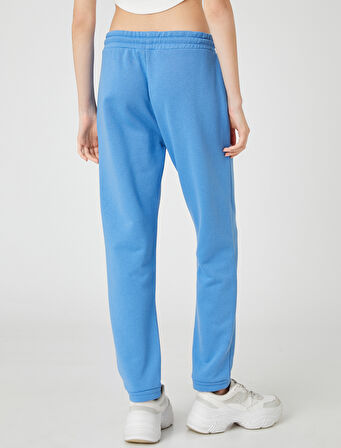 Jogger Eşofman Altı Cep Detaylı Paçası Beli Lastikli