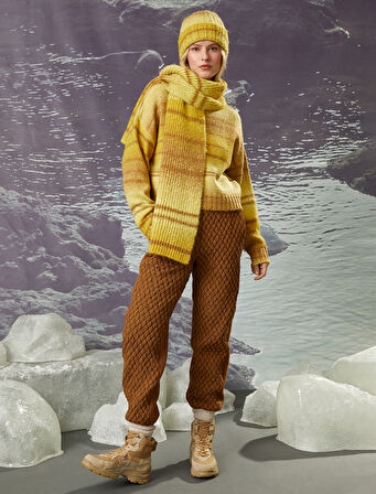 Koton X Şahika Ercümen - Kapitone Beli Lastikli Jogger Eşofman Altı