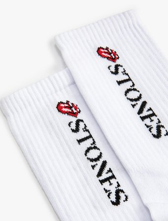 The Rolling Stones Soket Çorap Lisanslı İşlemeli
