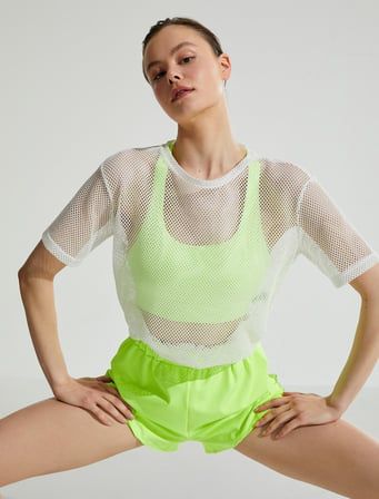 Oversize File Spor Tişört
