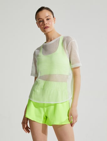Oversize File Spor Tişört