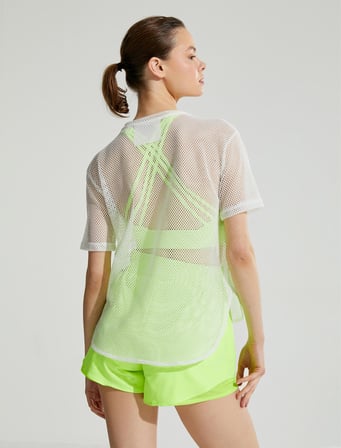 Oversize File Spor Tişört