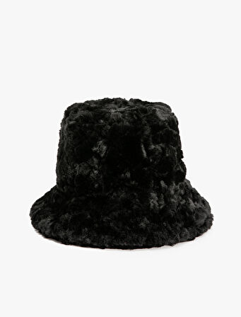 Kışlık Peluş Bucket Şapka