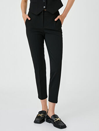 Basic Cigarette Pantolon Slim Fit