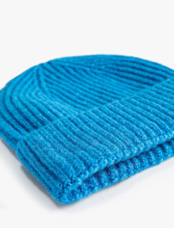 Örgü Bere Lastikli