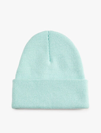 Lastikli Örgü Basic Bere