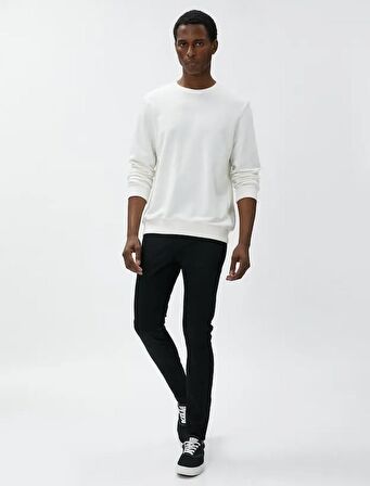 4WAM40026ND Koton Erkek  Jean Pantolon SİYAH