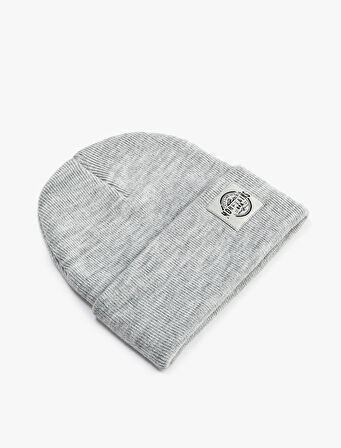 Basic Bere Manzara Etiket Baskılı Katlama Detaylı