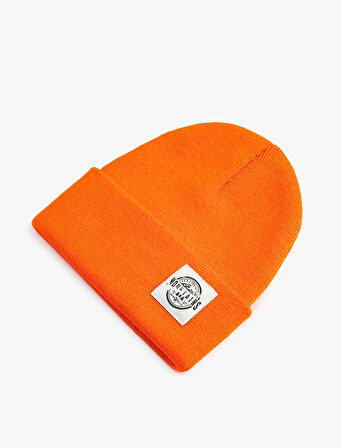 Basic Bere Manzara Etiket Baskılı Katlama Detaylı