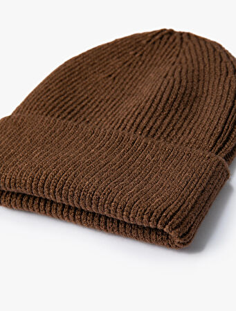 Basic Örgü Bere Katlama Detaylı