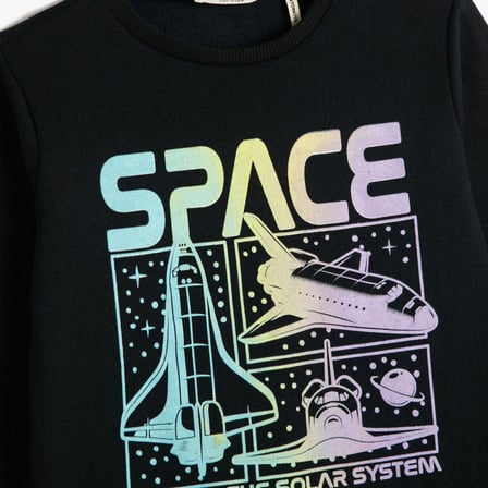 Koton Kids Space Sweatshirt KOTON-4WKB10088TK1085