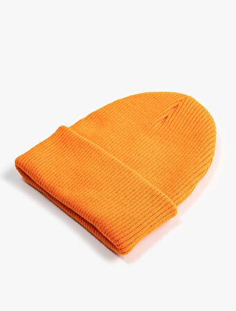 Lastikli Örgü Basic Bere