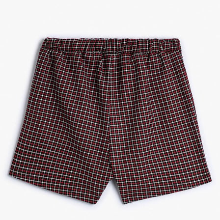 Koton Kids Ekose Şort KOTON-4WKG40003AW1712