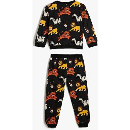 Koton Kids Animals Pijama Takım KOTON-4WMB10014TK122