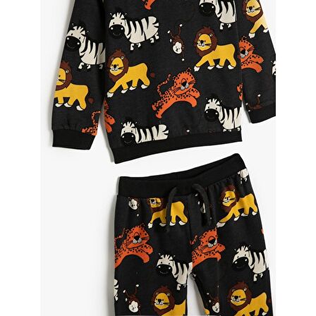 Koton Kids Animals Pijama Takım KOTON-4WMB10014TK122