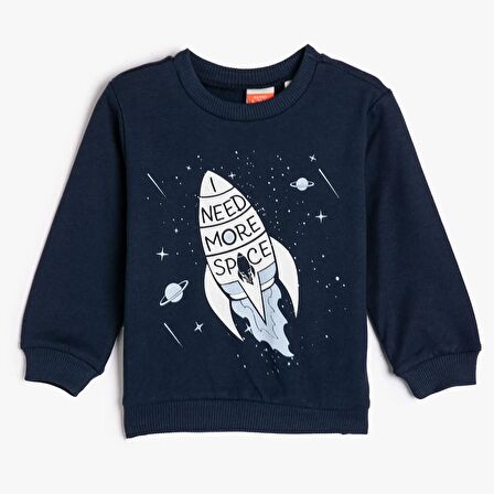 Koton Kids More Space Sweatshirt KOTON-4WMB10067TK1085