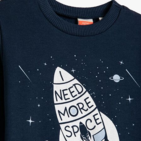 Koton Kids More Space Sweatshirt KOTON-4WMB10067TK1085
