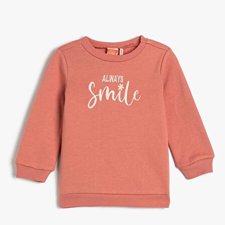 Koton Kids Always Smile Sweatshirt KOTON-4WMG10022AK1458