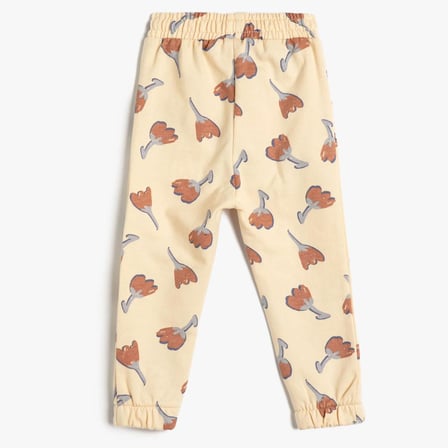 Koton Kids Gül Desenli Eşofman Alt KOTON-4WMG40009AK206