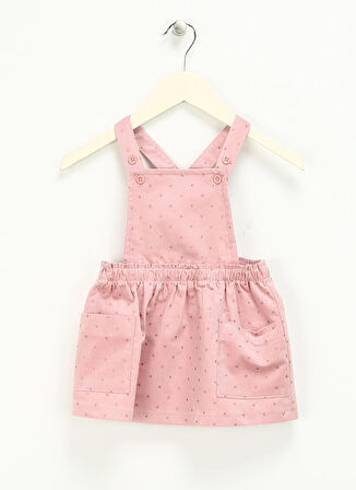 Koton Düz Pembe Kız Bebek Kısa Elbise 4WMG80002AW - Baby
