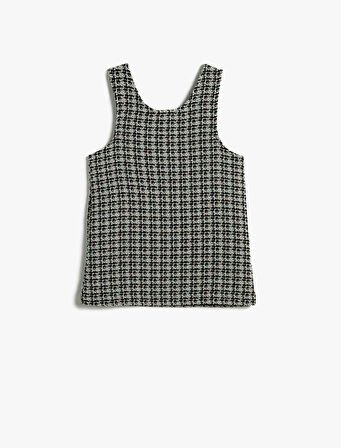 Tüvit Salopet Askılı Cepli Düğme Detaylı