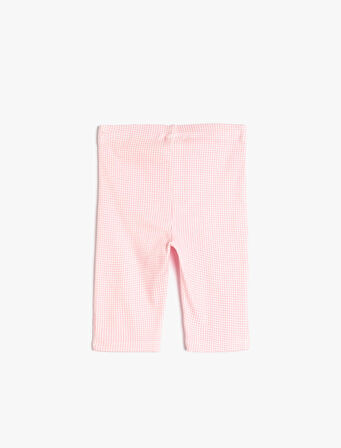 Biker Tayt Beli Lastikli Fitilli Pamuklu