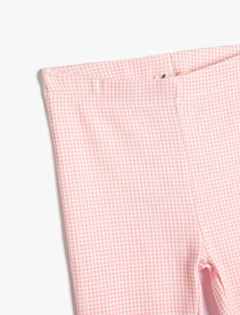 Biker Tayt Beli Lastikli Fitilli Pamuklu