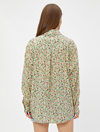 Otantik Desenli Gömlek Relax Fit