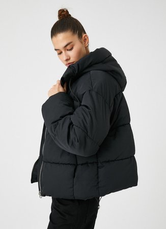 Koton Siyah Kadın Mont 4WAL20051IW