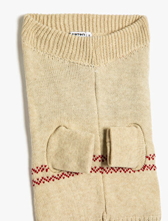 Köpek Kazağı Triko Önden Uzun Kollu 