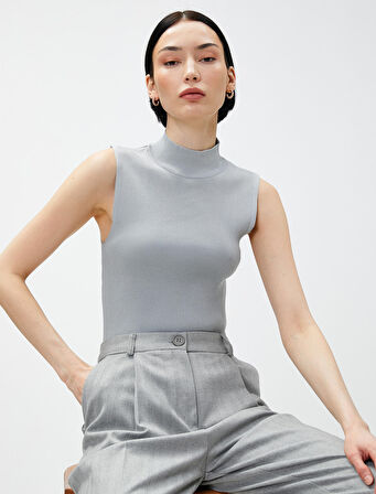 Boğazlı Atlet Kolsuz Ribanalı