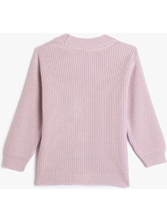 Koton Hırka Triko Basic V Yaka Düğmeli Düşük Omuz