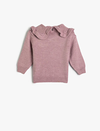 Basic Kazak Bebe Yaka Fırfır Detaylı