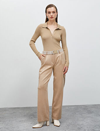 Kemerli Cepli Kargo Pantolon